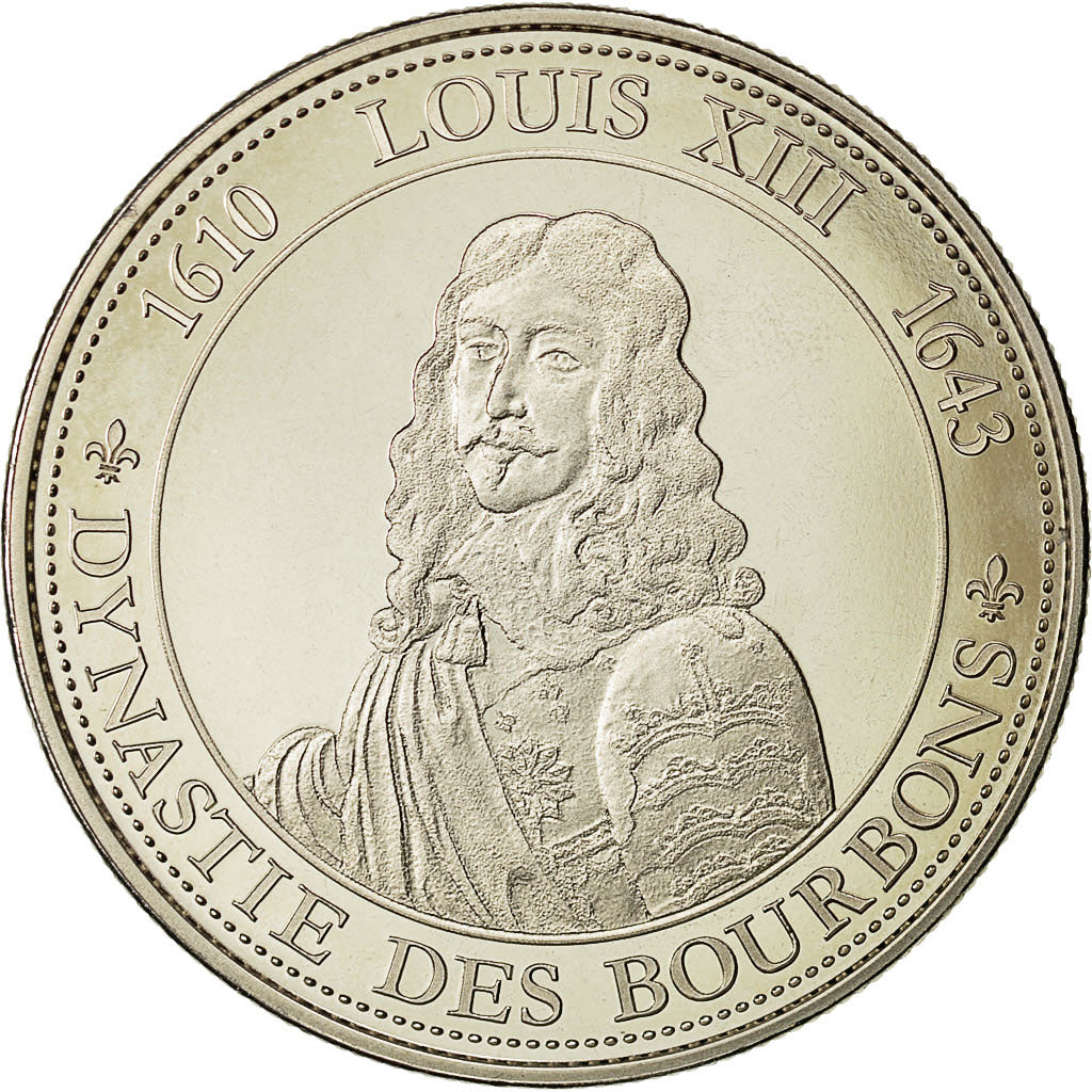 Francia, Medal, Royal, Louis XIII, History, Dynastie des Bourbons, SC+, Níquel