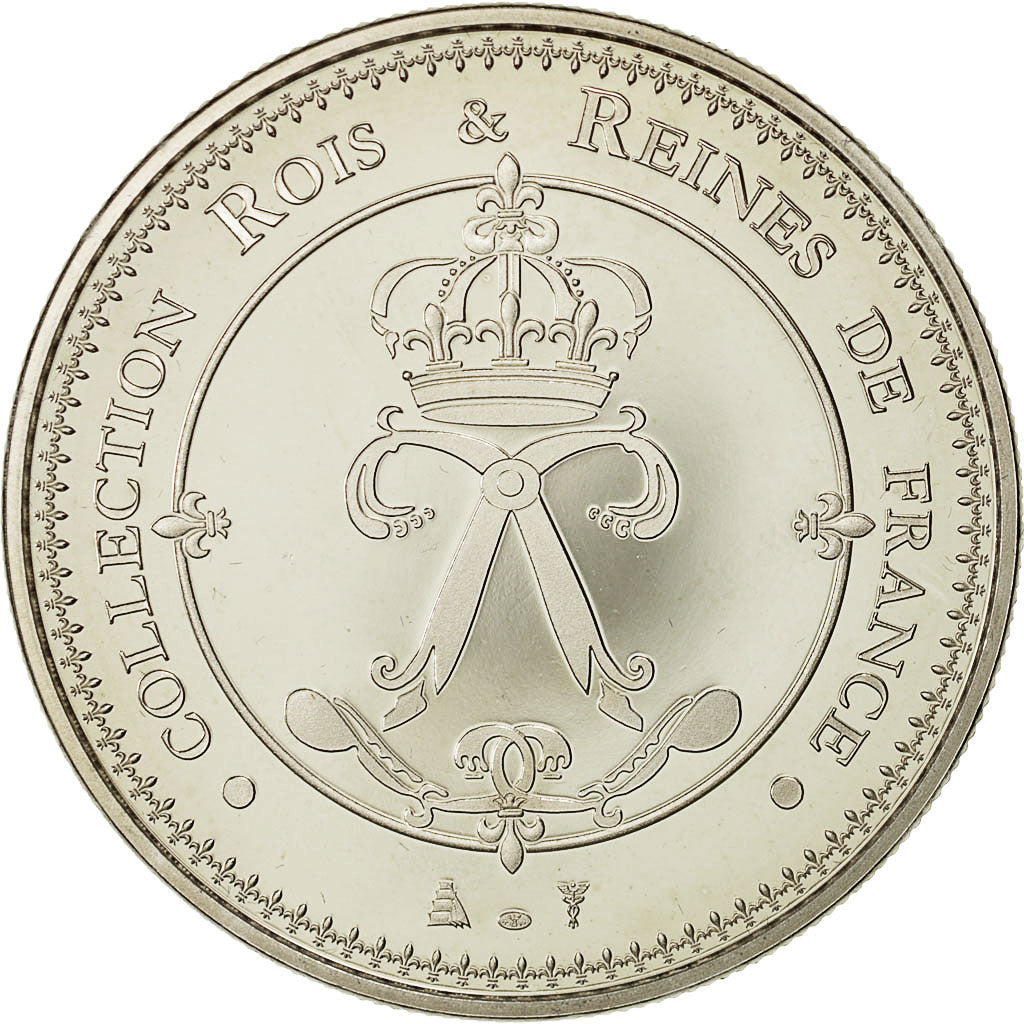 France, Medal, Royal, History, Dynastie des Valois, Henri III, MS(64), Nickel