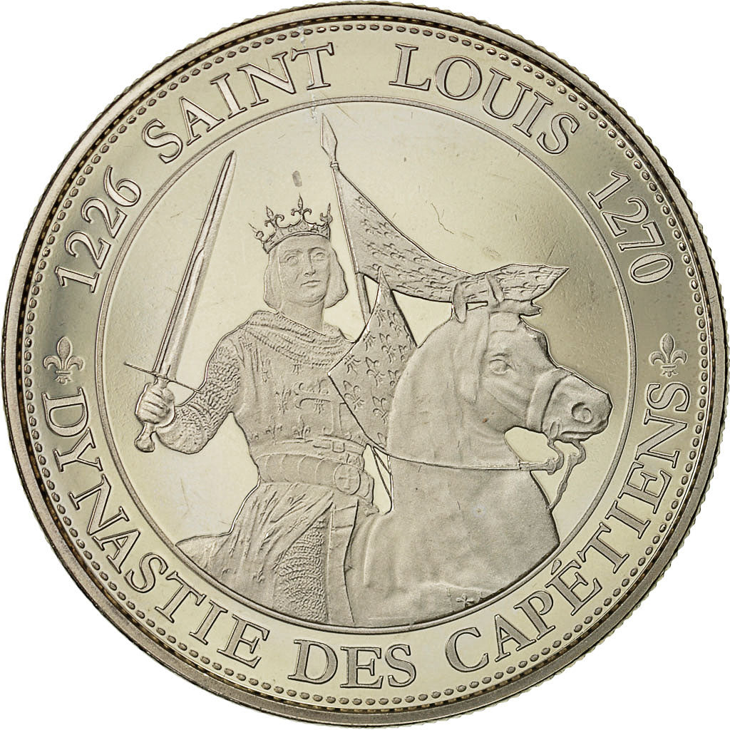 Francja, Medal, Królewskie, Saint Louis, Historia, Dynastie des capétiens