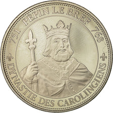 France, Medal, Royal, Pépin le Bref, History, Dynastie des Carolingiens, SPL+