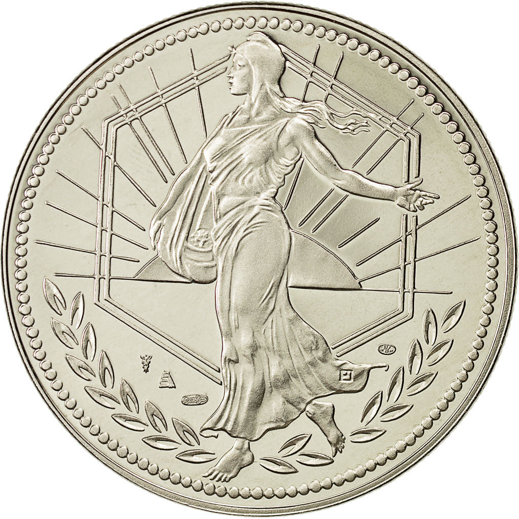 France, Medal, Essai Euro Marianne, 2000, MS(64), Copper-nickel