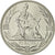 Francja, Medal, Ecu Europa, 1983, MS(64), Miedź-Nikiel