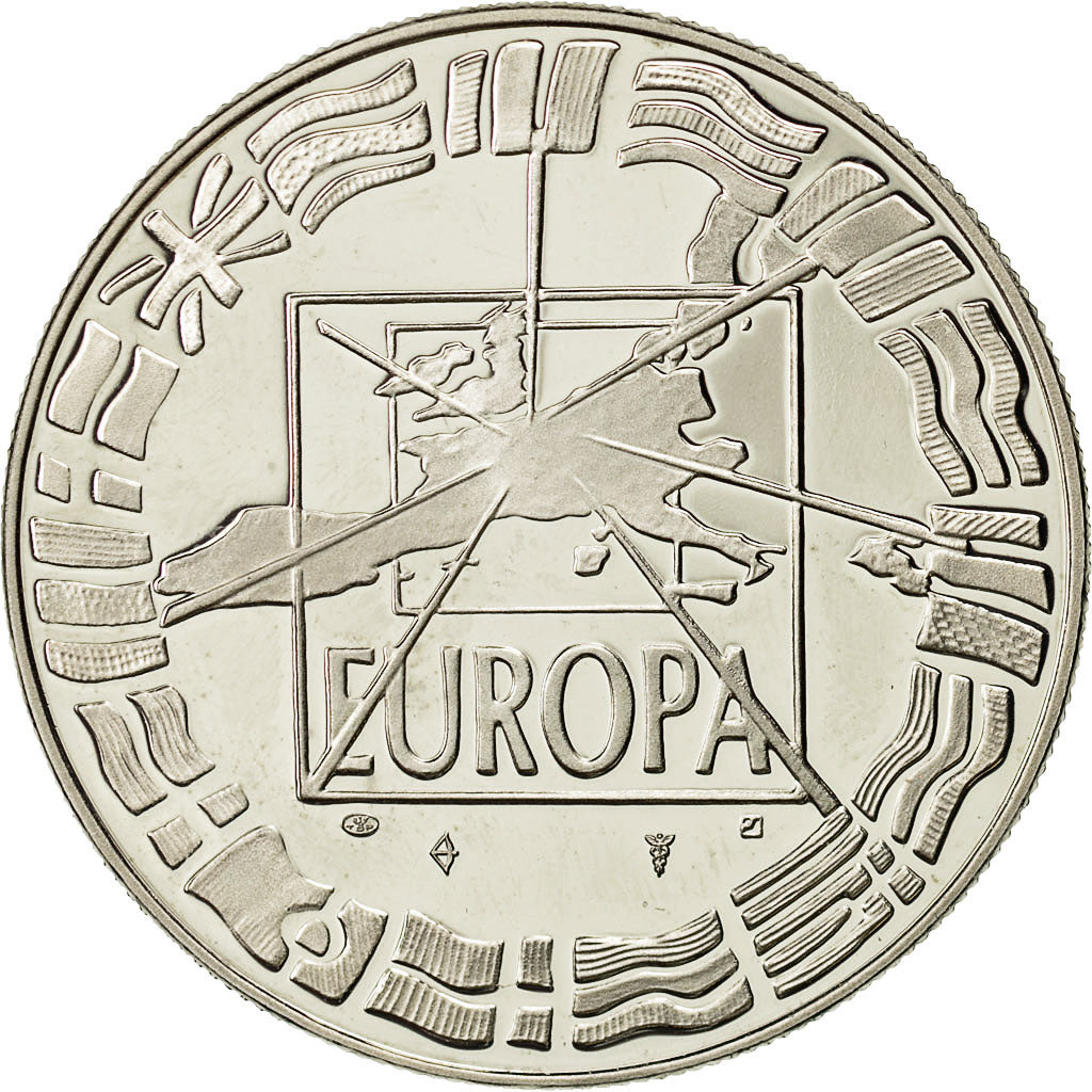 France, Medal, 1er Janvier 1999, Euro Parité, EUROPA, 1999, MS(64)