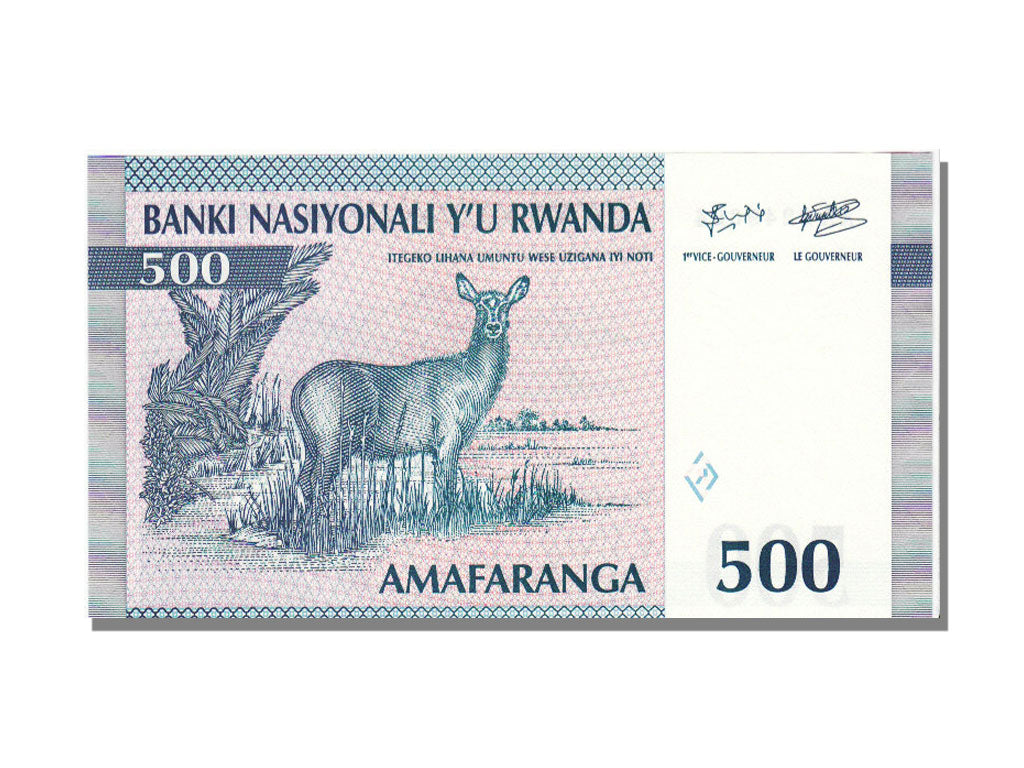 Rwanda, 500 Francs, 1994, 1994-12-01, UNC(65-70), AA2249624