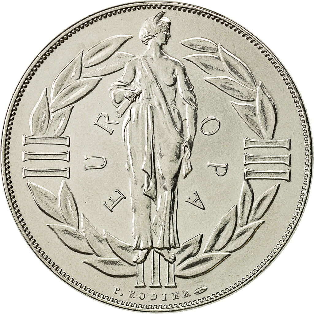 France, Medal, Ecu Europa, 1979, MS(64), Copper-nickel