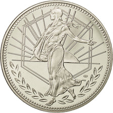 France, Medal, Essai Euro Marianne, 2001, MS(64), Copper-nickel