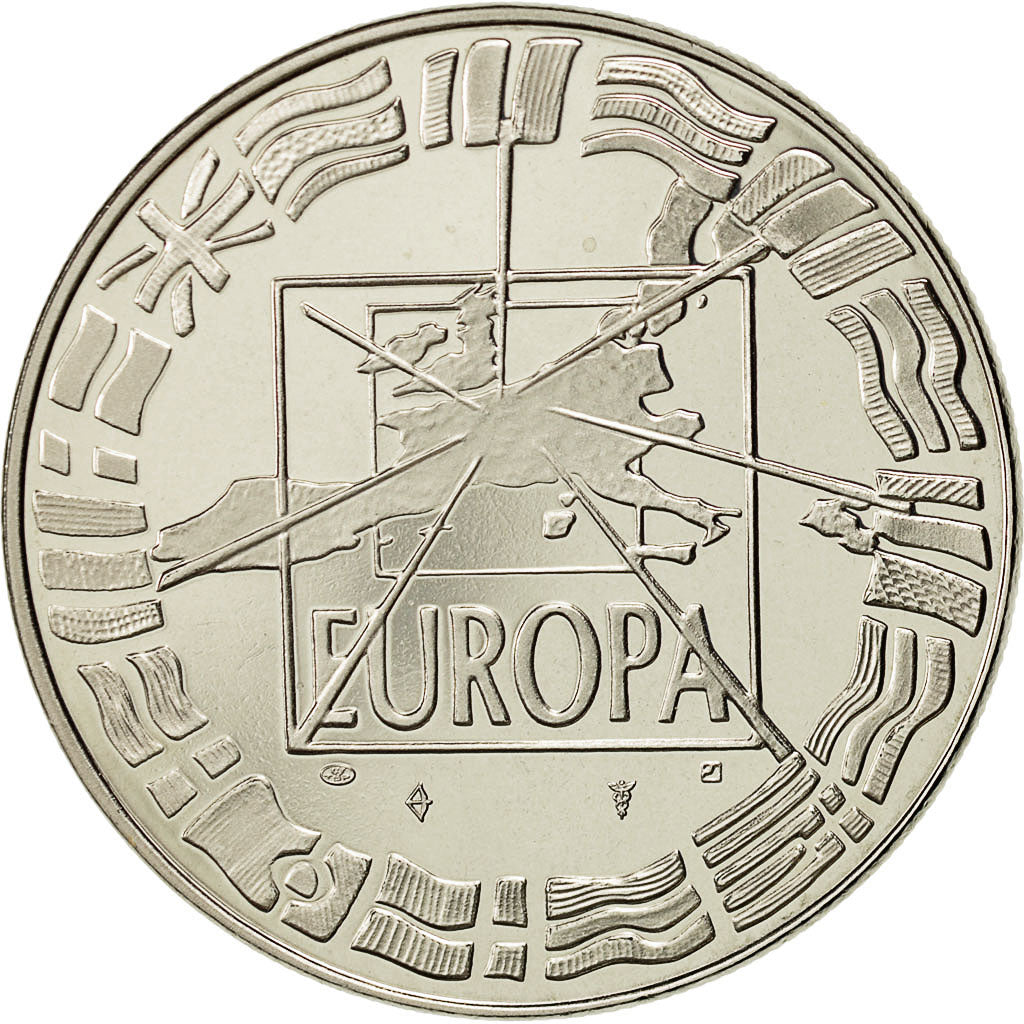 France, Medal, Europa, 1998, MS(64), Copper-nickel