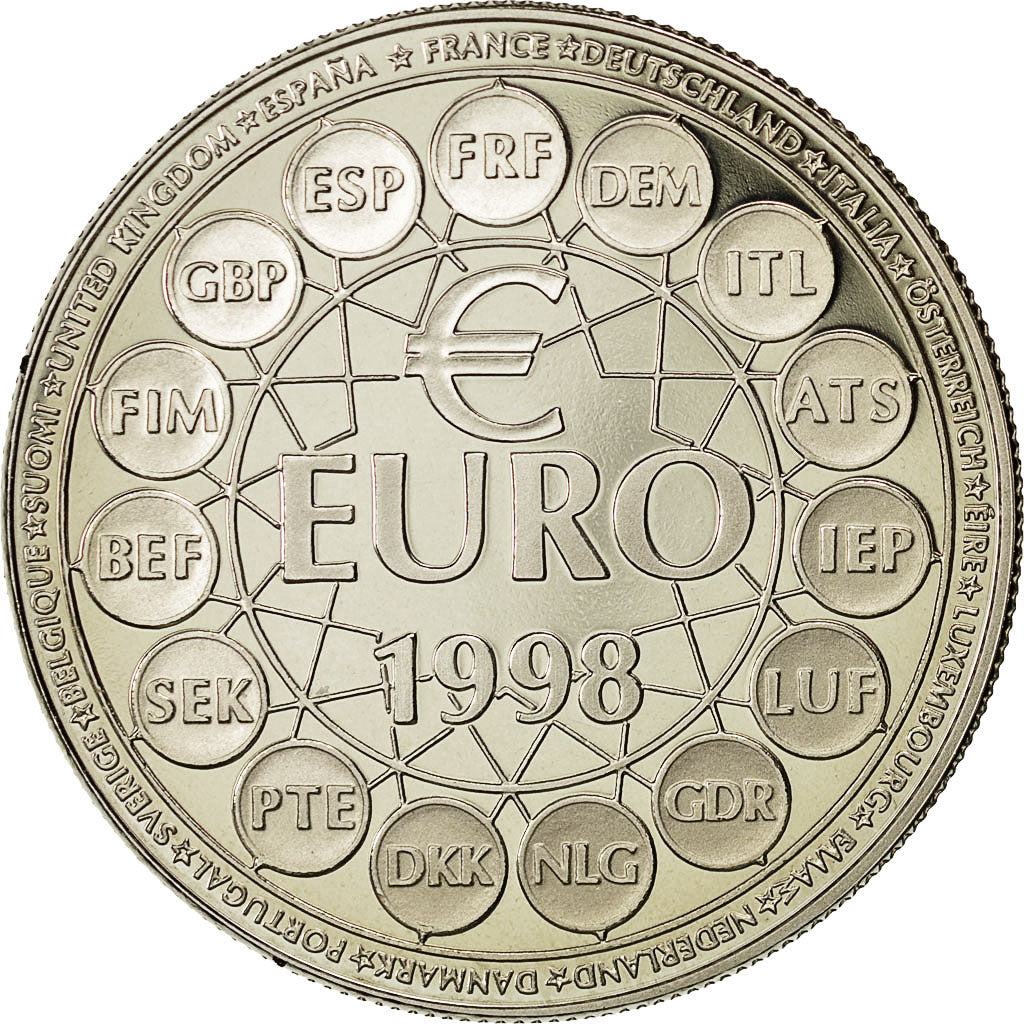 France, Medal, Europa, 1998, MS(64), Copper-nickel
