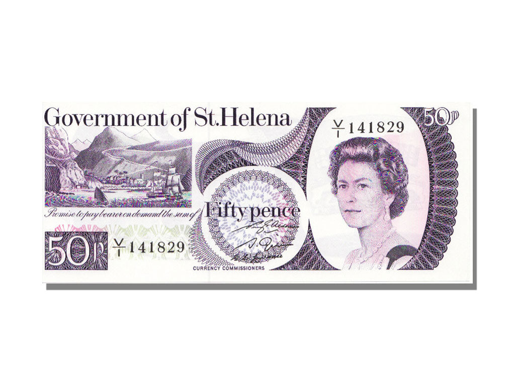 Saint Helena, 50 Pence, 1979, KM #5a, UNC(65-70)