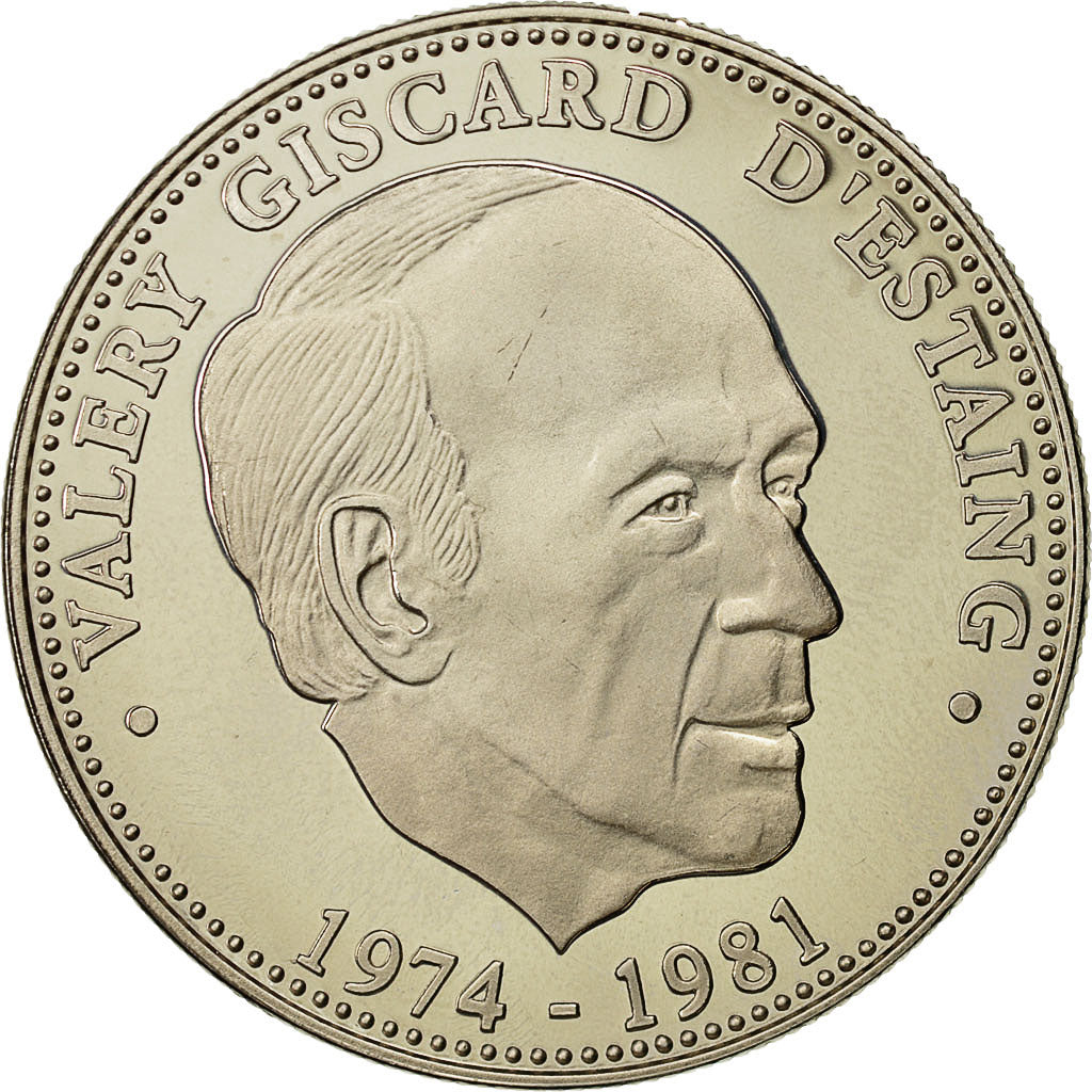 France, Medal, Les Présidents de la République, Valery Giscard d'Estaing