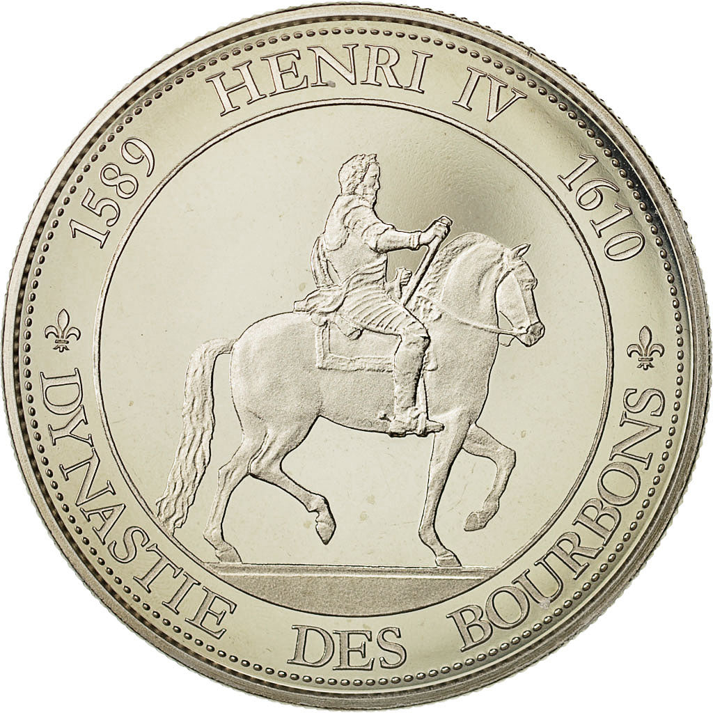 Francja, Medal, Królewskie, Les rois de France, henri IV, Historia, Dynastie