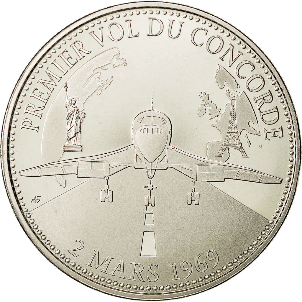 France, Medal, Les événements forts de votre vie, Premier vol du Concorde
