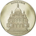 Frankreich, Medal, Monuments de Paris, Sacré Coeur, Arts & Culture, VZ, Copper