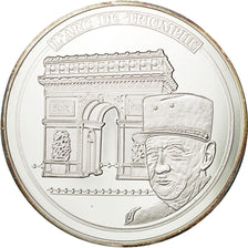 Frankreich, Medal, Monuments de Paris, L'Arc de Triomphe, Arts & Culture, VZ