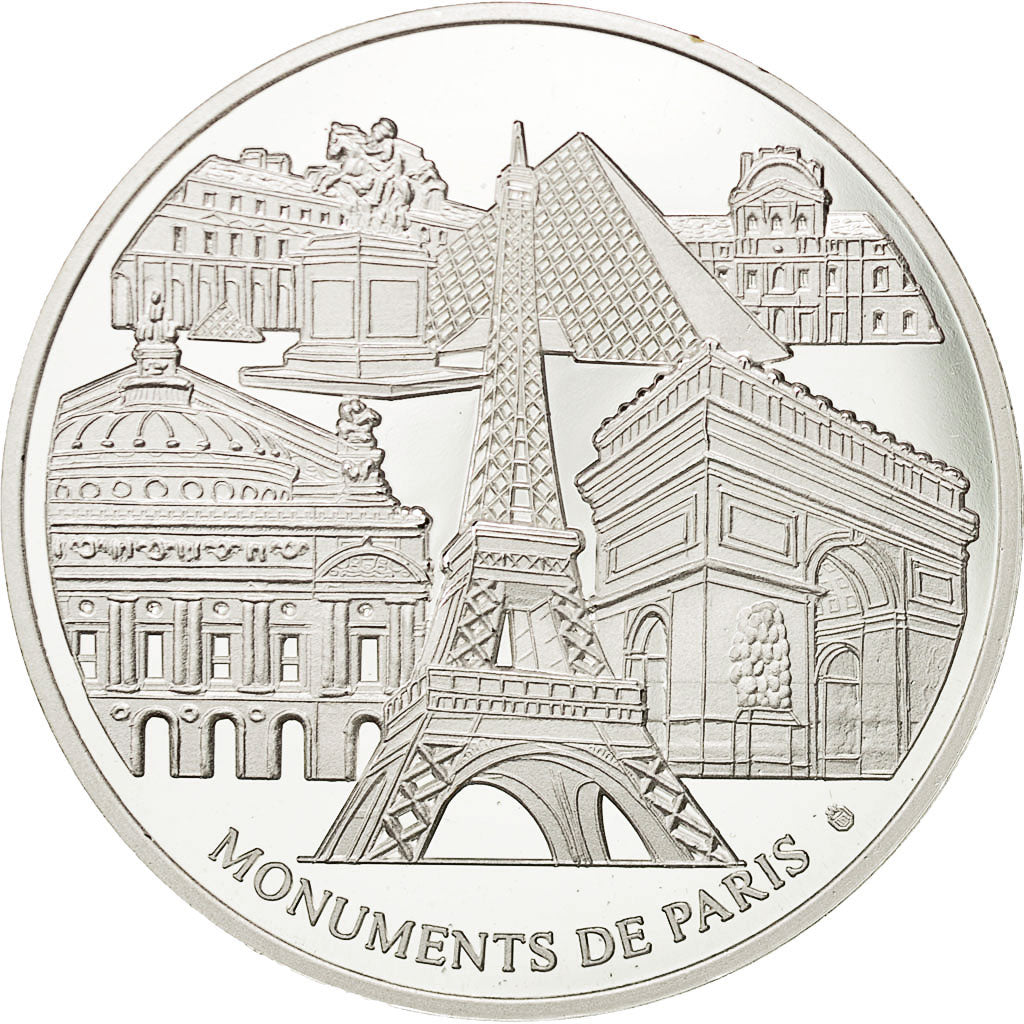 Frankreich, Medal, Monuments de Paris, L'Arc de Triomphe, Arts & Culture, VZ