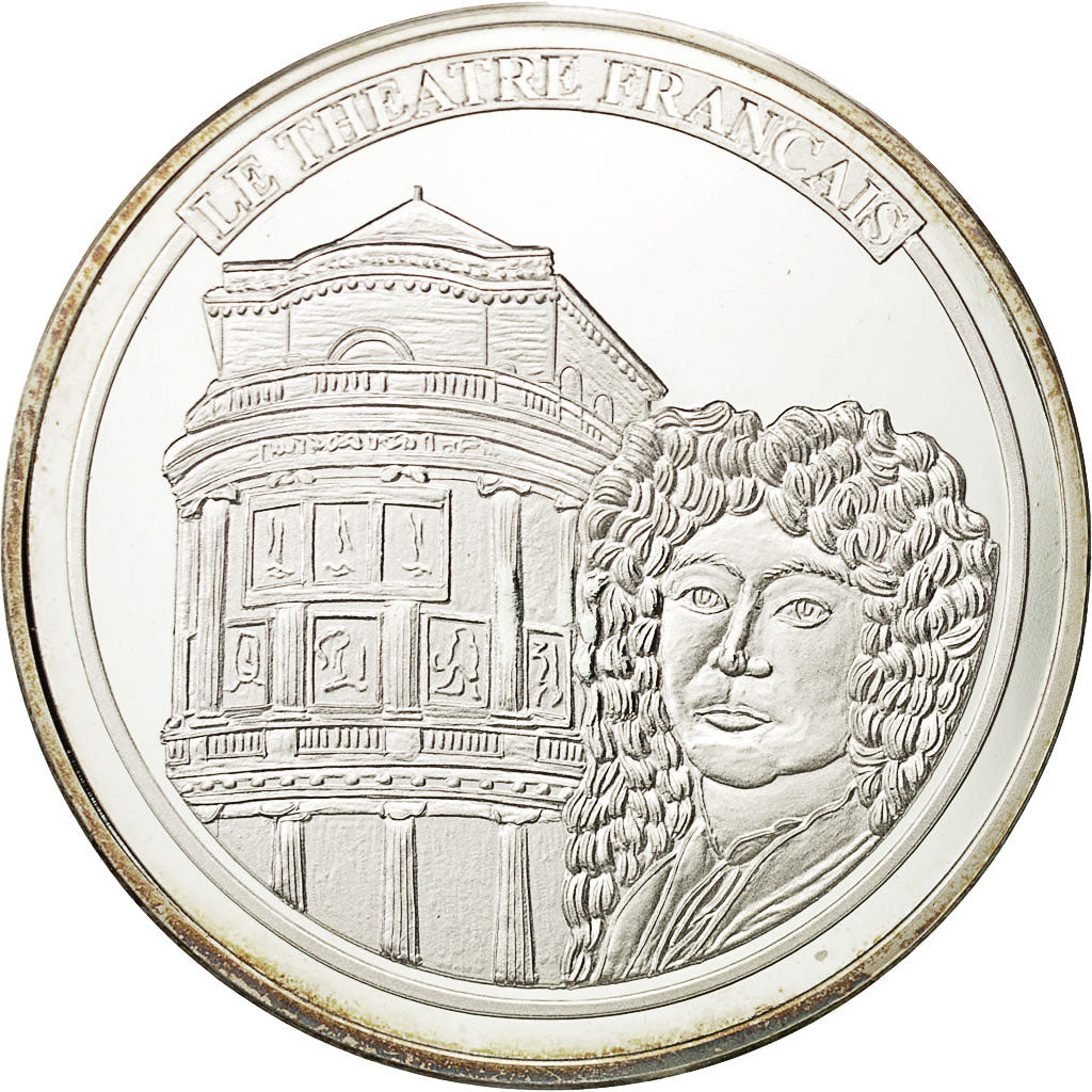 Francja, Medal, Monuments de Paris, Le Théâtre Français, Sztuka i Kultura