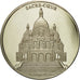 Francja, Medal, Monuments de Paris, Sacré Coeur, Sztuka i Kultura, AU(55-58)