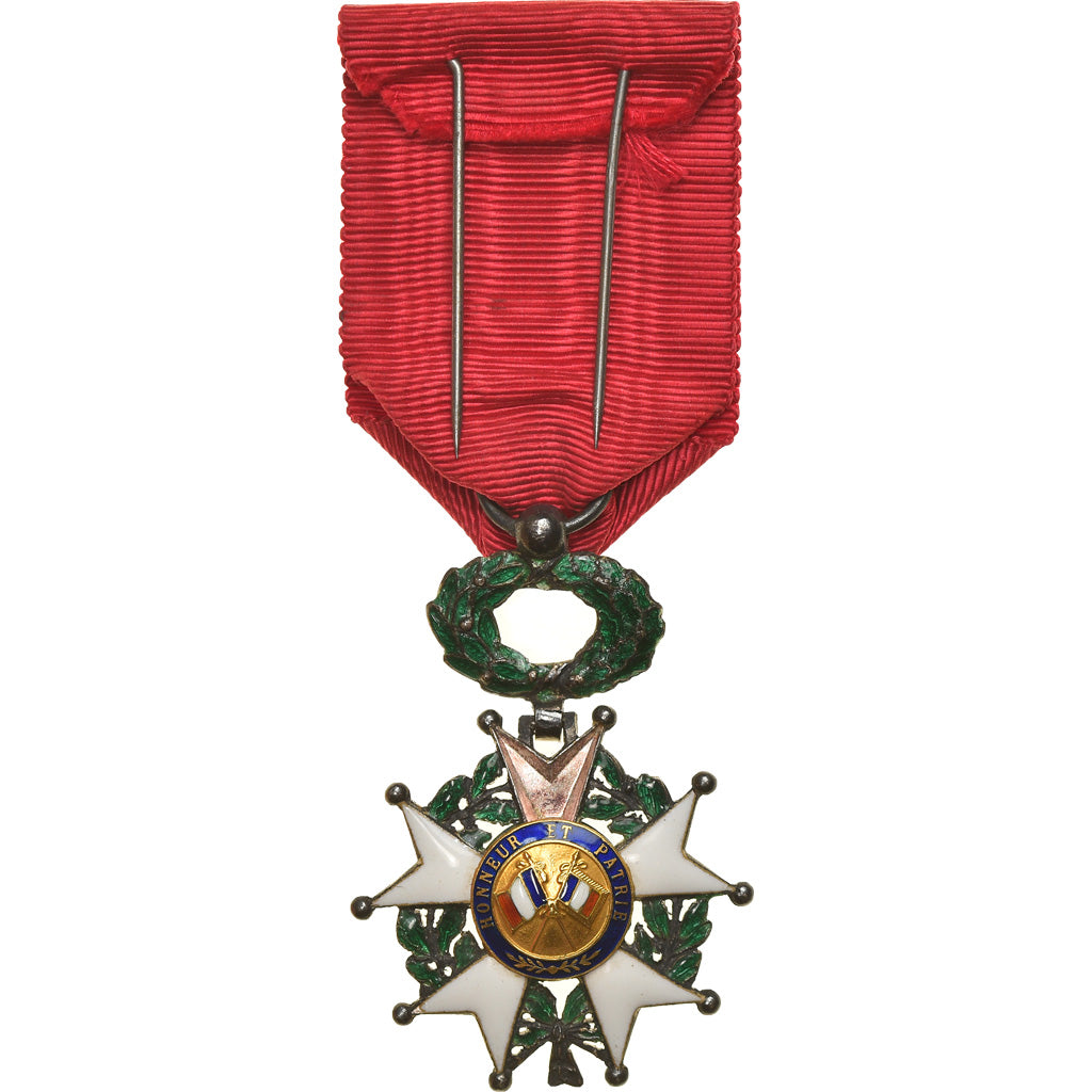 Francia, Légion d'Honneur, Troisième République, medalla, 1870, Muy buen