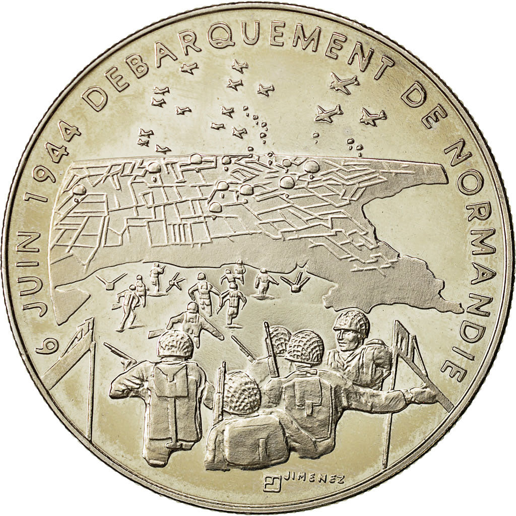 France, Medal, 1939-1945, Débarquement de Normandie, Politics, Society, War