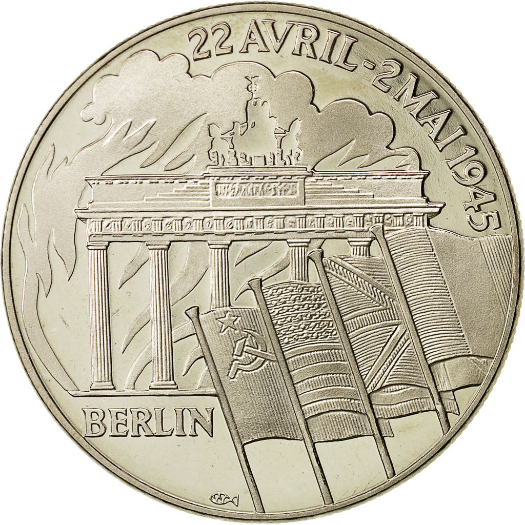 France, Medal, 1939-1945, Berlin, 22 Avril - 2 Mai 1945, Politics, Society, War