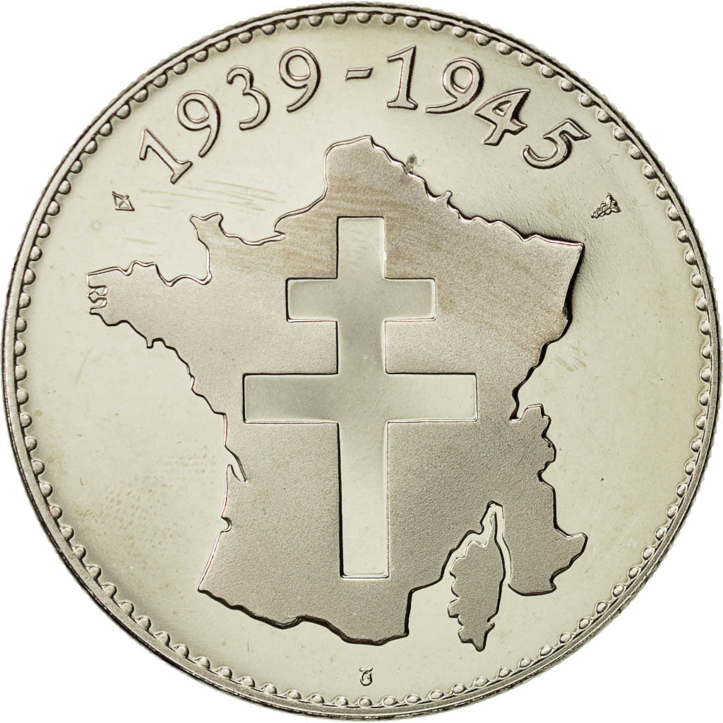 Francja, Medal, Victoire 8 Mai 1945, Polityka, społeczeństwo, wojna, Jimenez