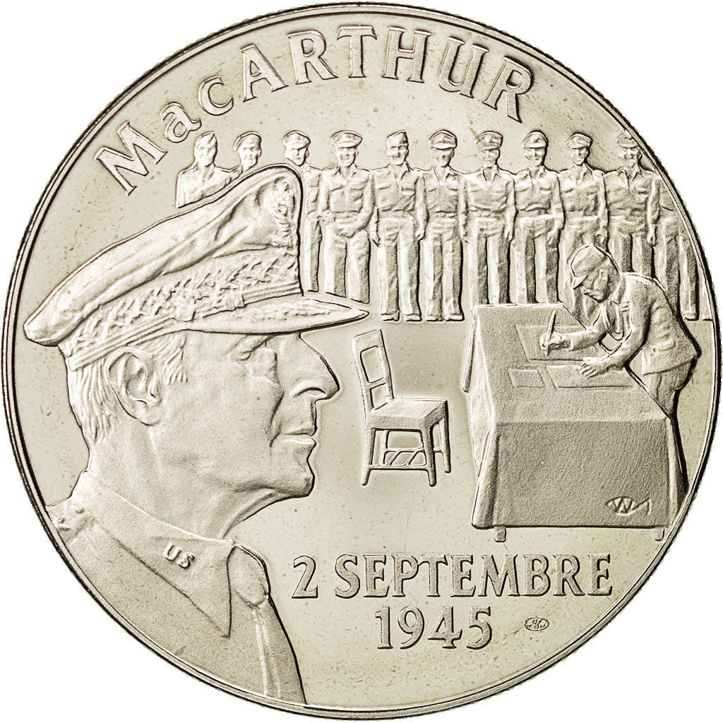 France, Medal, 1939-1945, MacArthur, 2 septembre 1945, Politics, Society, War