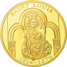 Frankreich, Medal, Saint Louis, 1214-1270, History, Histoire de France, UNZ+