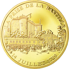 Francia, Medal, La prise de la Bastille, 14 juillet 1789, History, Histoire de