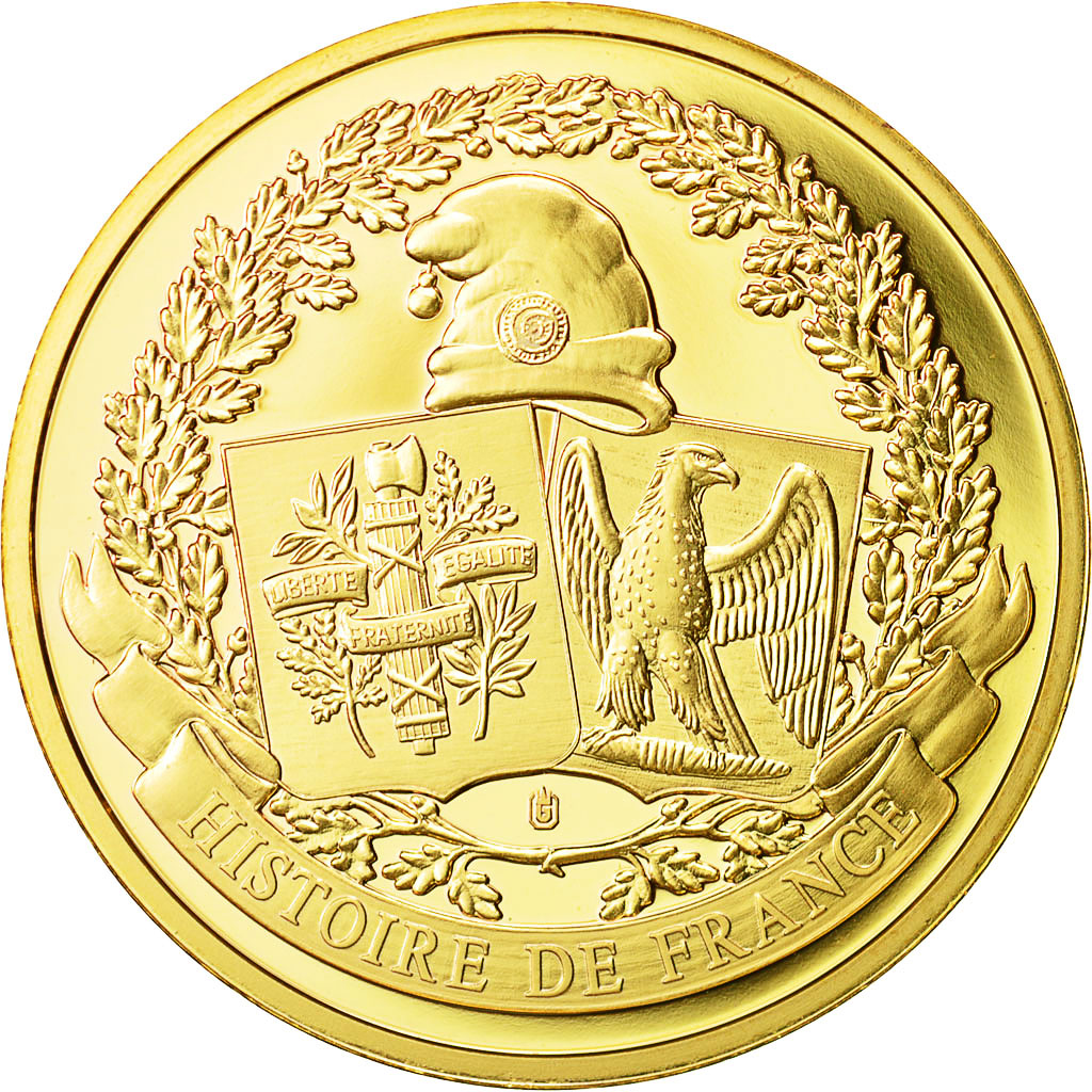 Francia, Medal, La prise de la Bastille, 14 juillet 1789, History, Histoire de