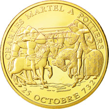 France, Medal, Charles Martel à Poitiers, 25 octobre 732, History, Histoire de