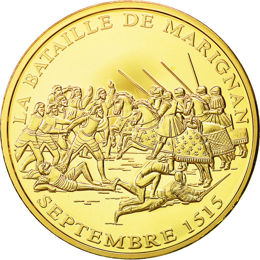 France, Medal, La bataille de Marignan, Septembre 1515, History, Histoire de