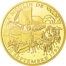 France, Medal, Le moulin de Valmy , 20 septembre 1792, History, Histoire de