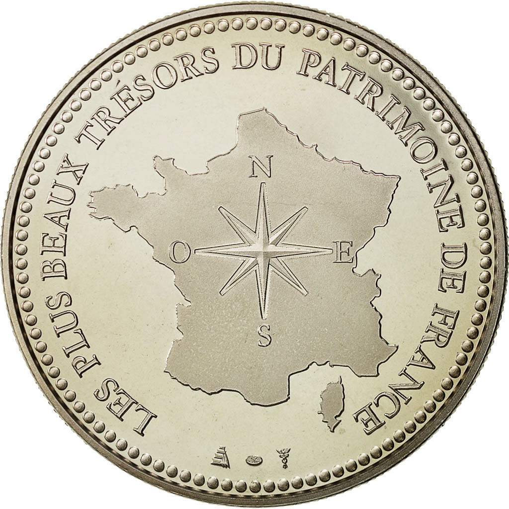 France, Medal, Les plus beaux trésors du patrimoine de France, Notre Dame de