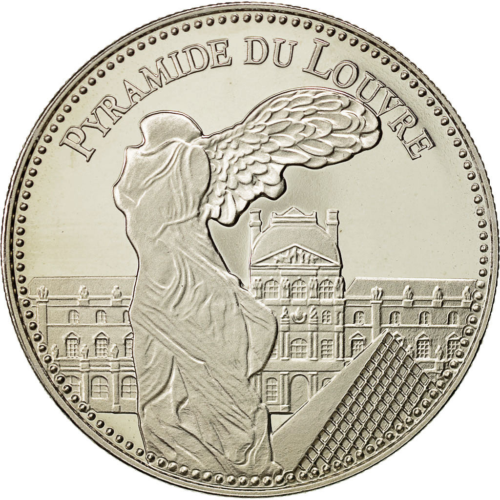 France, Medal, Les plus beaux trésors du patrimoine de France, Pyramide du