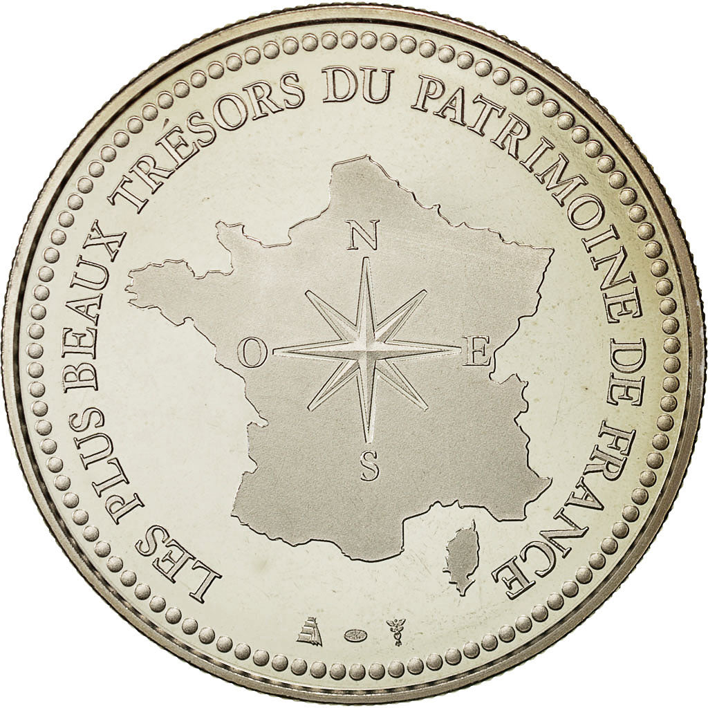 France, Medal, Les plus beaux trésors du patrimoine de France, Pyramide du
