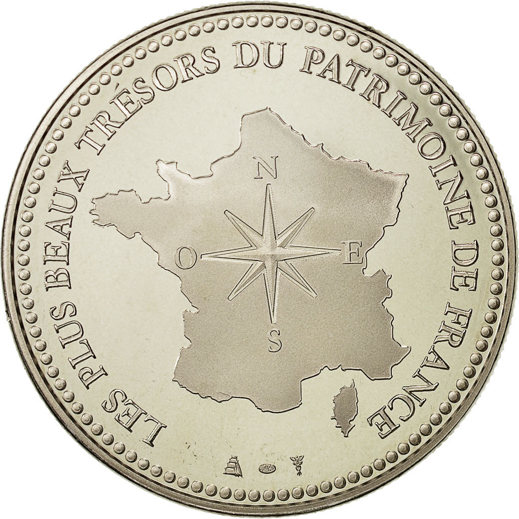France, Medal, Les plus beaux trésors du patrimoine de France, Château de