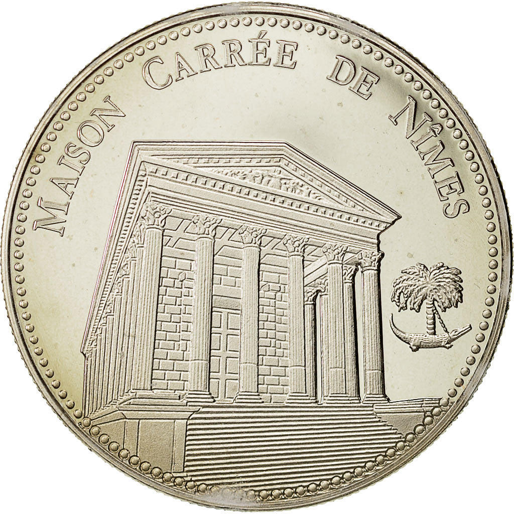 Francja, Medal, Les plus beaux trésors du patrimoine de France, Maison carrée