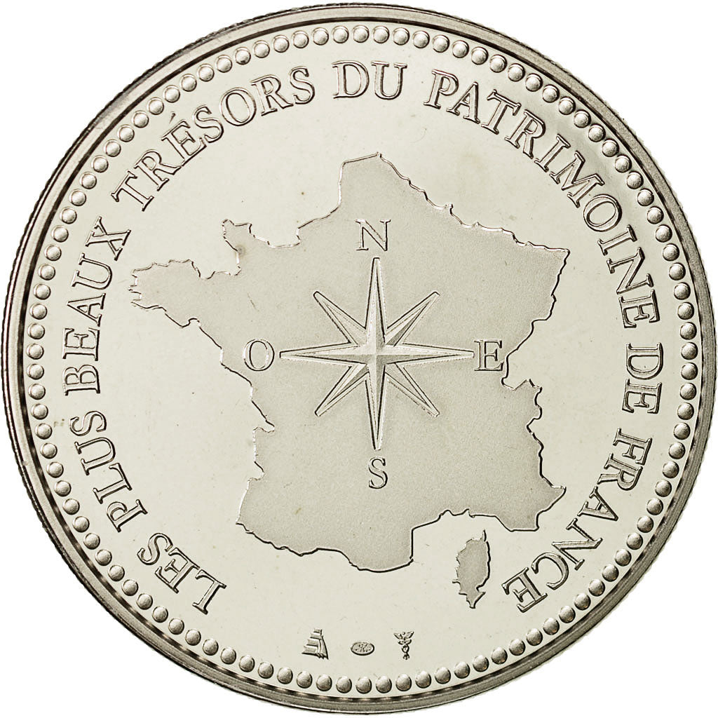 Francja, Medal, Les plus beaux trésors du patrimoine de France, Maison carrée