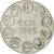 Francja, Medal, Ecu Europa, 1985, MS(63), Miedzionikiel