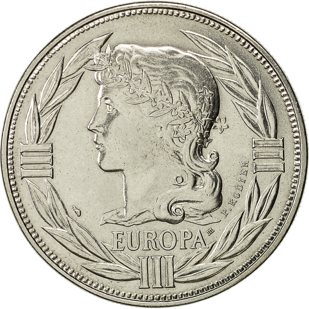 France, Medal, Ecu Europa, 1988, SPL, Cupro-nickel