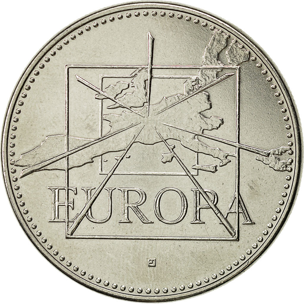 Frankreich, Medal, Ecu Euro, EUROPA, 1996, UNZ, Cupro-nickel