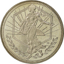 France, Medal, Essai Euro Marianne, 2001, MS(63), Cupro-nickel