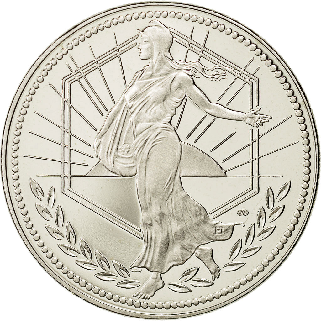 France, Medal, Essai Euro Marianne, 2000, MS(63), Cupro-nickel