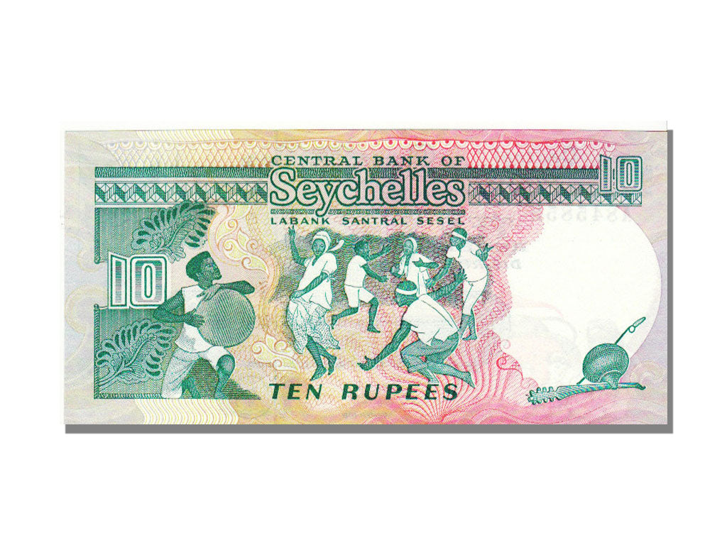 Seychelles, 10 Rupees, 1989, FDS