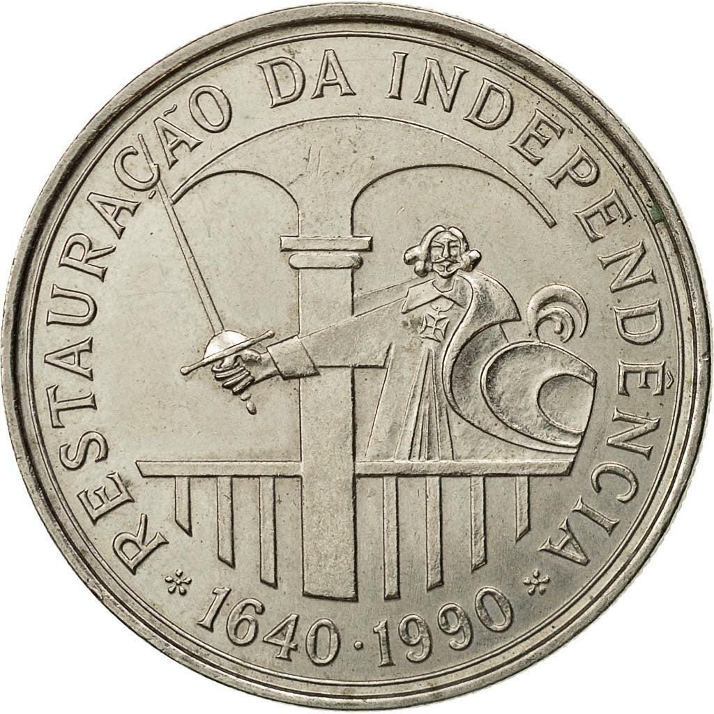 Portugal, 100 Escudos, 1990, EF(40-45), Copper-nickel, KM:651