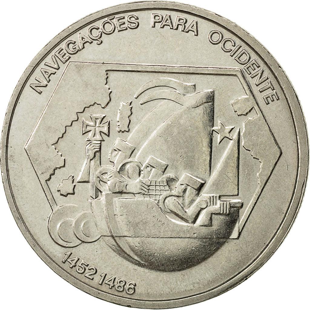 Portogallo, 200 Escudos, 1991, BB, Rame-nichel, KM:659