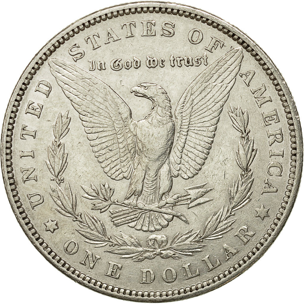 United States, Morgan Dollar, Dollar, 1881, U.S. Mint, Philadelphia, AU(50-53)