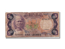 Sierra Leone, 5 Leones, 1985, 1985-08-04, VF(30-35)
