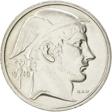 Belgium, 50 Francs, 50 Frank, 1949, AU(50-53), Silver, KM:136.1