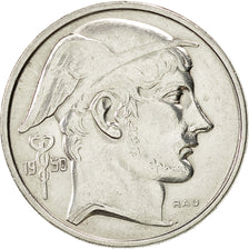 Belgium, 50 Francs, 50 Frank, 1950, AU(50-53), Silver, KM:137